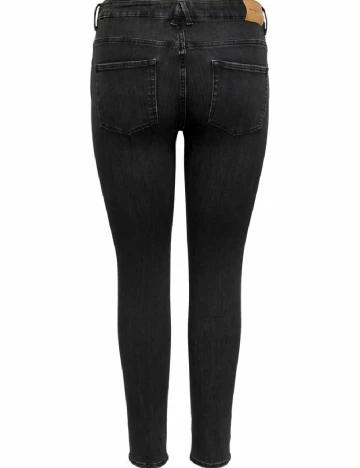 Blugi Only Carmakoma, negru Negru