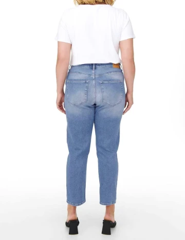 Blugi Only Carmakoma, albastru Albastru