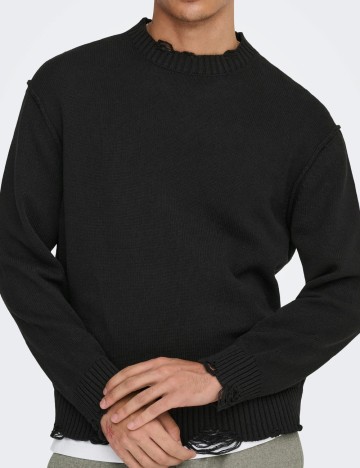 Pulover Only, negru
