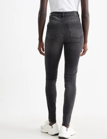 Blugi C&A, gri inchis