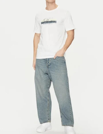 Tricou Jack&Jones, alb Alb