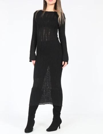 Rochie lunga Clockhouse, negru