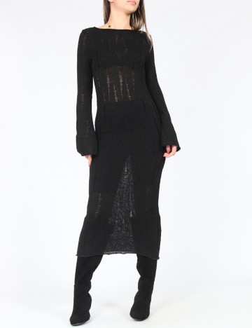 
						Rochie lunga Clockhouse, negru