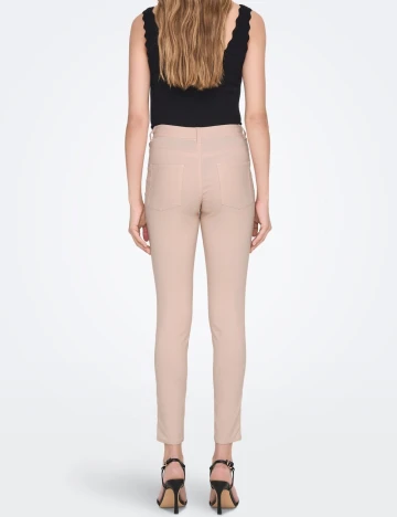 Pantaloni Jacqueline de Yong, crem Crem