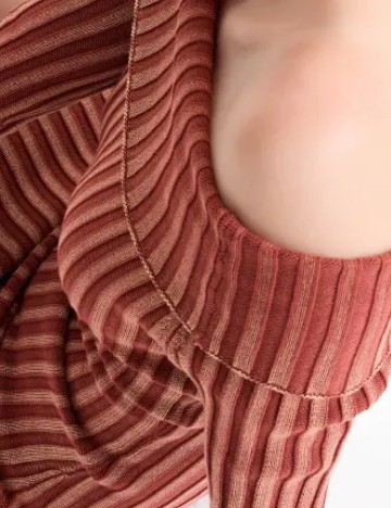 Rochie scurta C&A, caramiziu