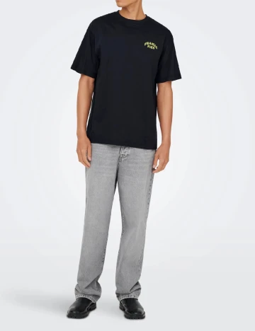 Tricou Only, negru Negru