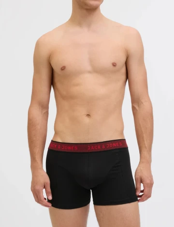 Set Boxeri 5 perechi Jack&Jones, negru