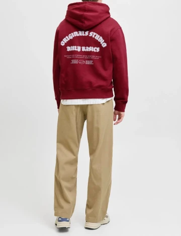 Hanorac Jack&Jones, rosu Rosu