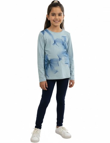 
						Bluza Zara, albastru deschis