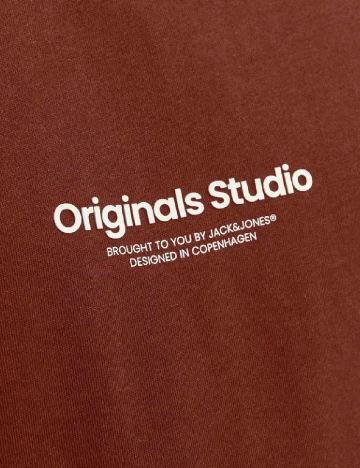 Tricou Jack&Jones, caramiziu Maro