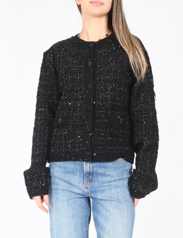 
						Cardigan C&A, negru