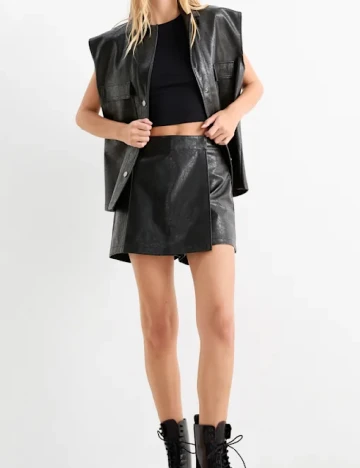 Fusta pantalon C&A, negru Negru