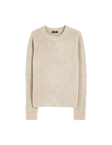 Pulover C&A, bej Crem