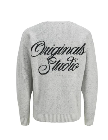 Cardigan Jack&Jones, gri Gri