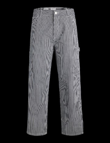 Pantaloni Jack&Jones, bleumarin/alb