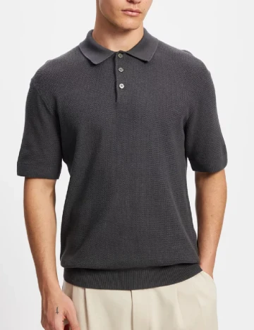 Tricou Jack&Jones, gri inchis Gri