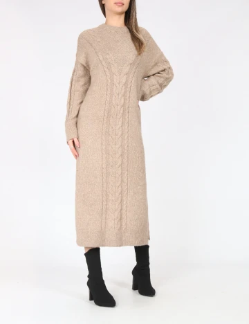 Rochie medie C&A, bej Crem