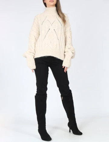 Pulover C&A, bej Crem