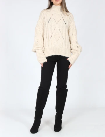 Pulover C&A, bej Crem