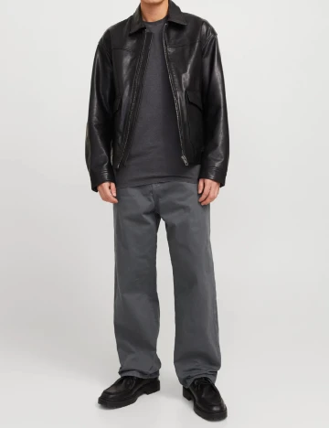 Blugi Jack&Jones, gri petrol Gri