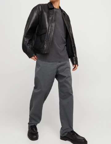 Blugi Jack&Jones, gri petrol Gri