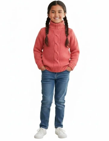 Pulover Zara, roz Roz