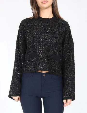 Pulover C&A, negru Negru