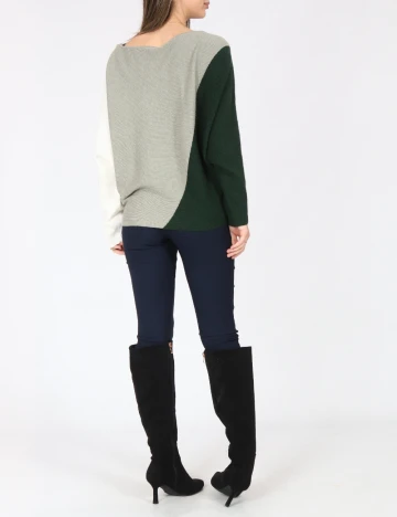 Bluza C&A, verde/alb Verde