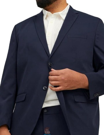 Sacou Jack&Jones Plus Size Men, bleumarin