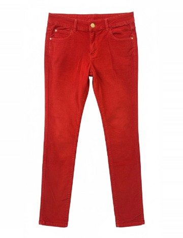 Pantaloni Zara, rosu