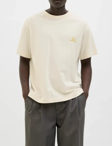 Tricou Jack&Jones, crem Crem