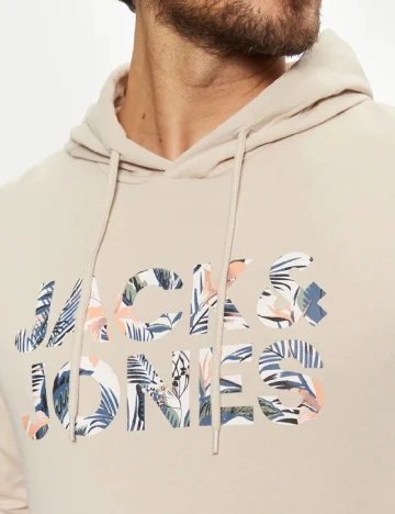 Hanorac Jack&Jones, crem Crem