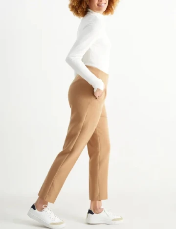 Pantaloni C&A, maro Maro