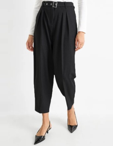 Pantaloni C&A, negru
