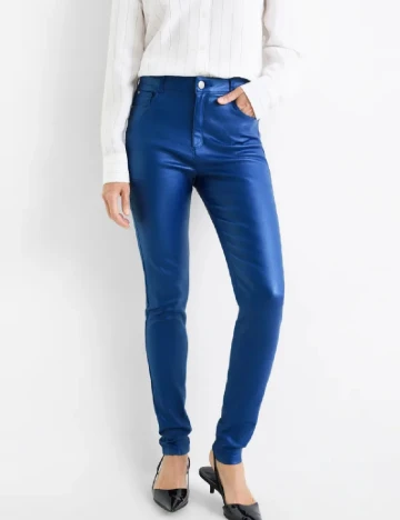 Pantaloni C&A, albastru Albastru