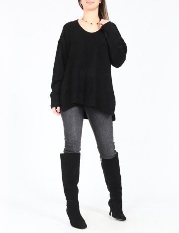 Pulover Oversize C&A, negru