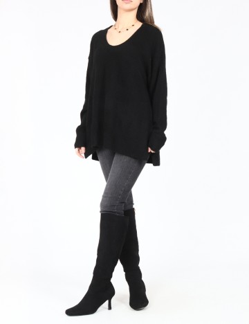 Pulover Oversize C&A, negru