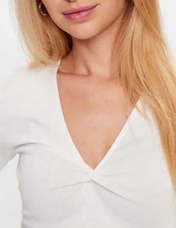 Tricou Jacqueline de Yong, alb