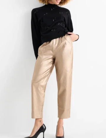 Pantaloni C&A, auriu Galben