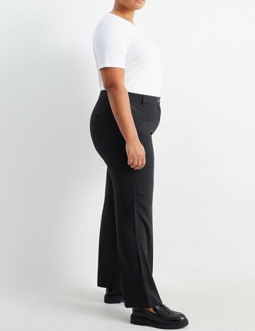 Pantaloni C&A Plus Size, negru