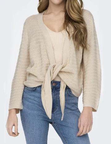 Bluza Jacqueline de Yong, bej Crem