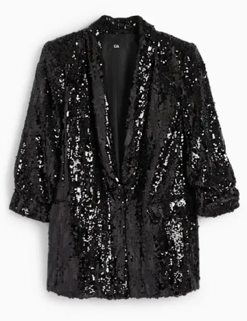 Blazer C&A, negru Negru