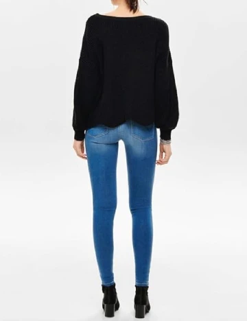 Pulover Only Carmakoma, negru Negru