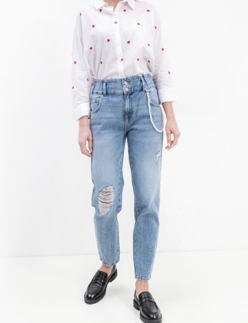 
						Blugi Only, albastru