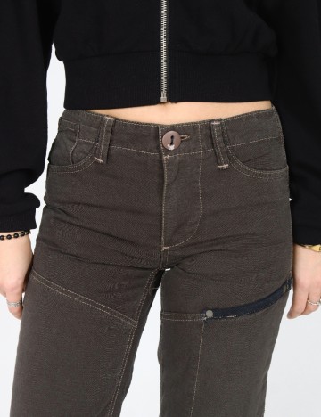 Pantaloni Zara, verde