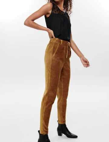 Pantaloni Only, maro Maro