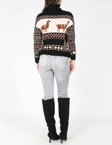 Pulover Zara, negru Negru