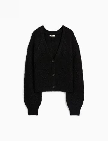 Cardigan C&A, negru Negru