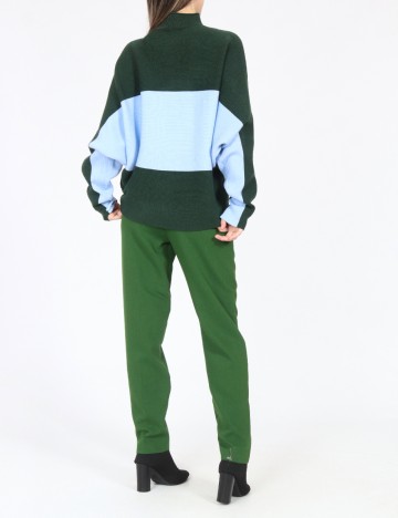 Bluza C&A, verde/albastru