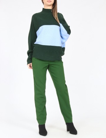 Bluza C&A, verde/albastru